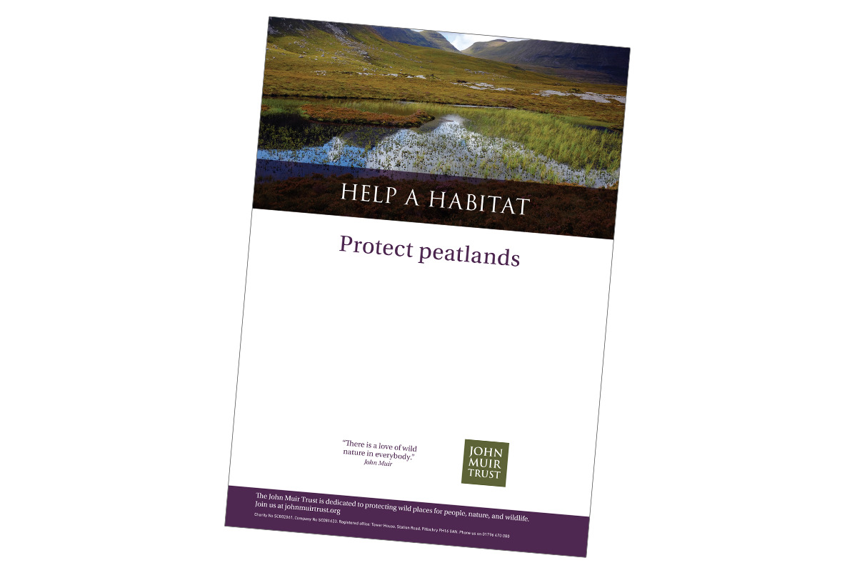 Help a Habitat - Peatland certificate - small