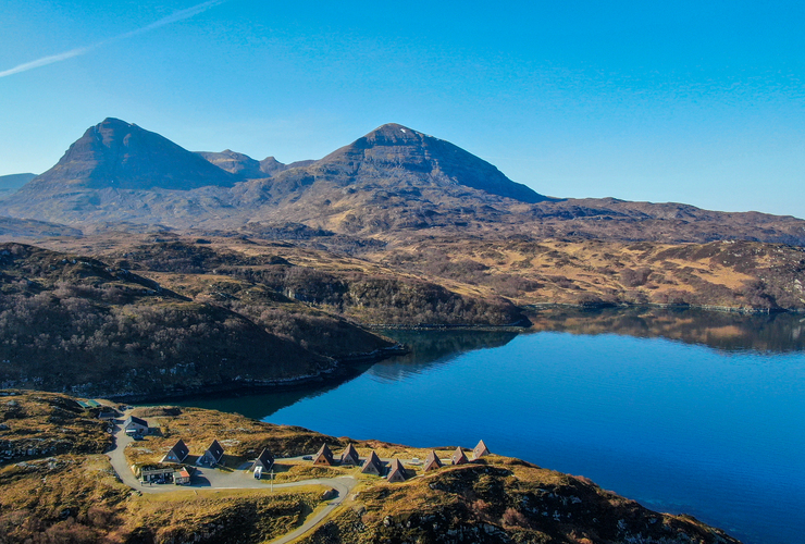 Kylesku Lodges by Sean MacKay