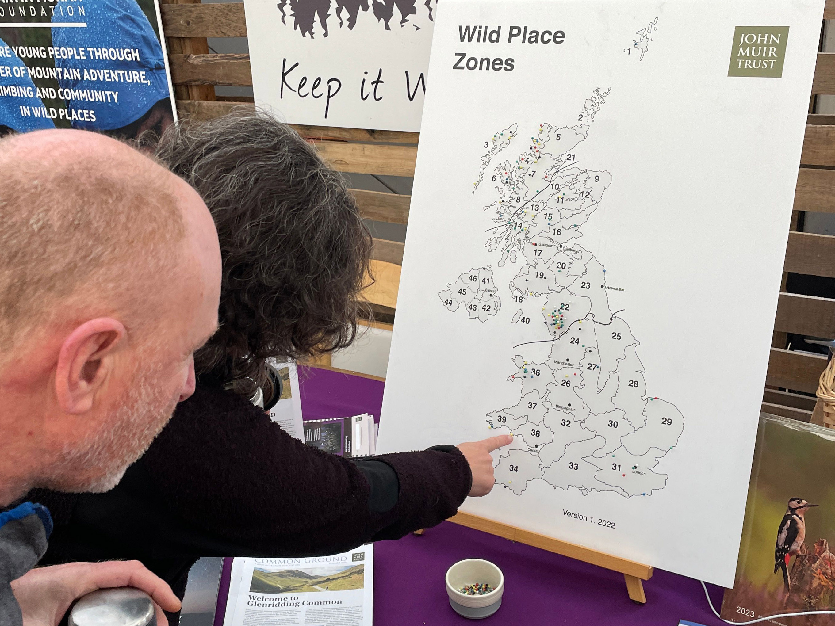 Wild Place Zones at Kendal Mountain Festival