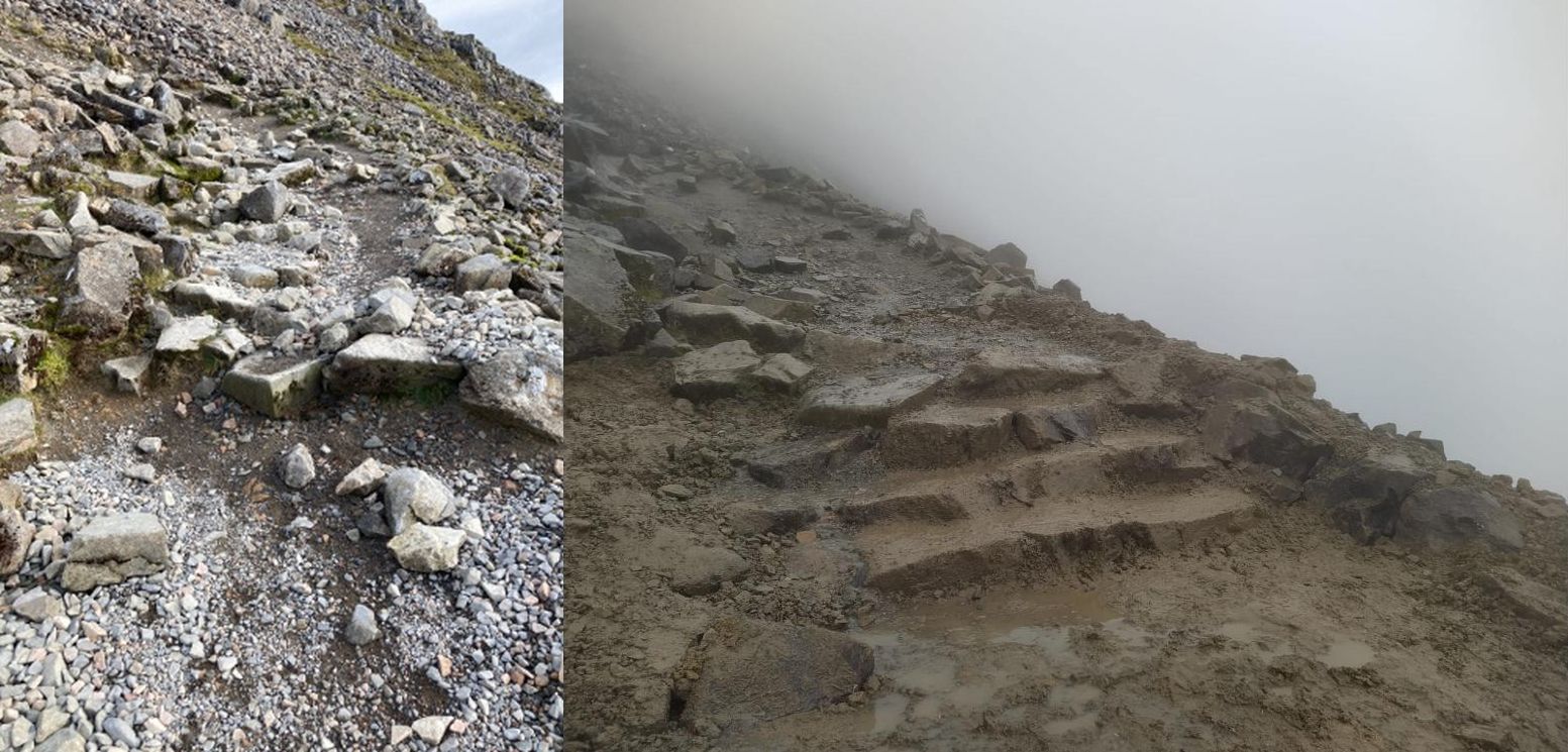 Ben Nevis path repairs - section 10