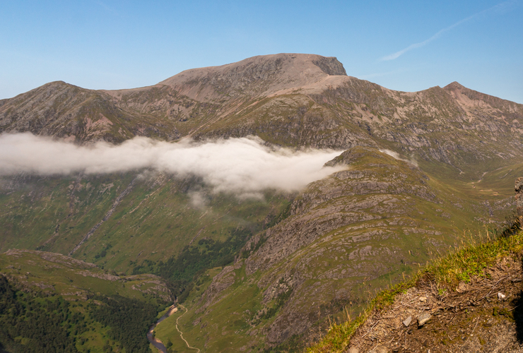 Ben Nevis from An Gearanach by Mike Souter