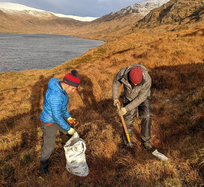 North Harris Trust tree planting work party