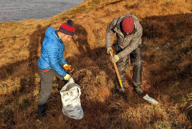 North Harris Trust tree planting work party