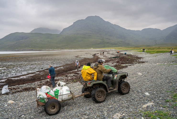 Camasunary beach clean 2025 -  Adrian Trendall 4