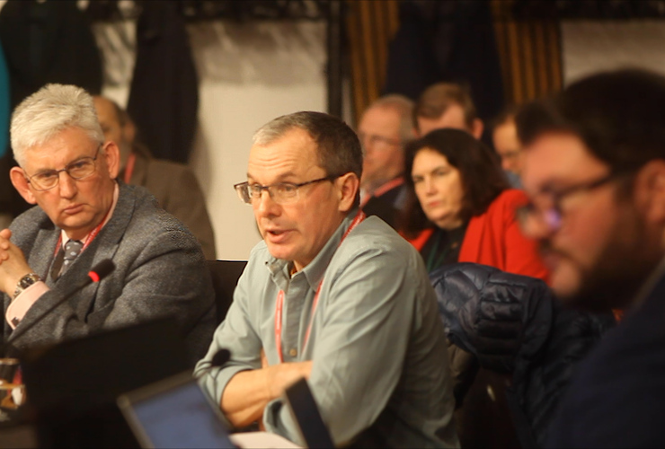 David Balharry at Holyrood meeting Feb 2026